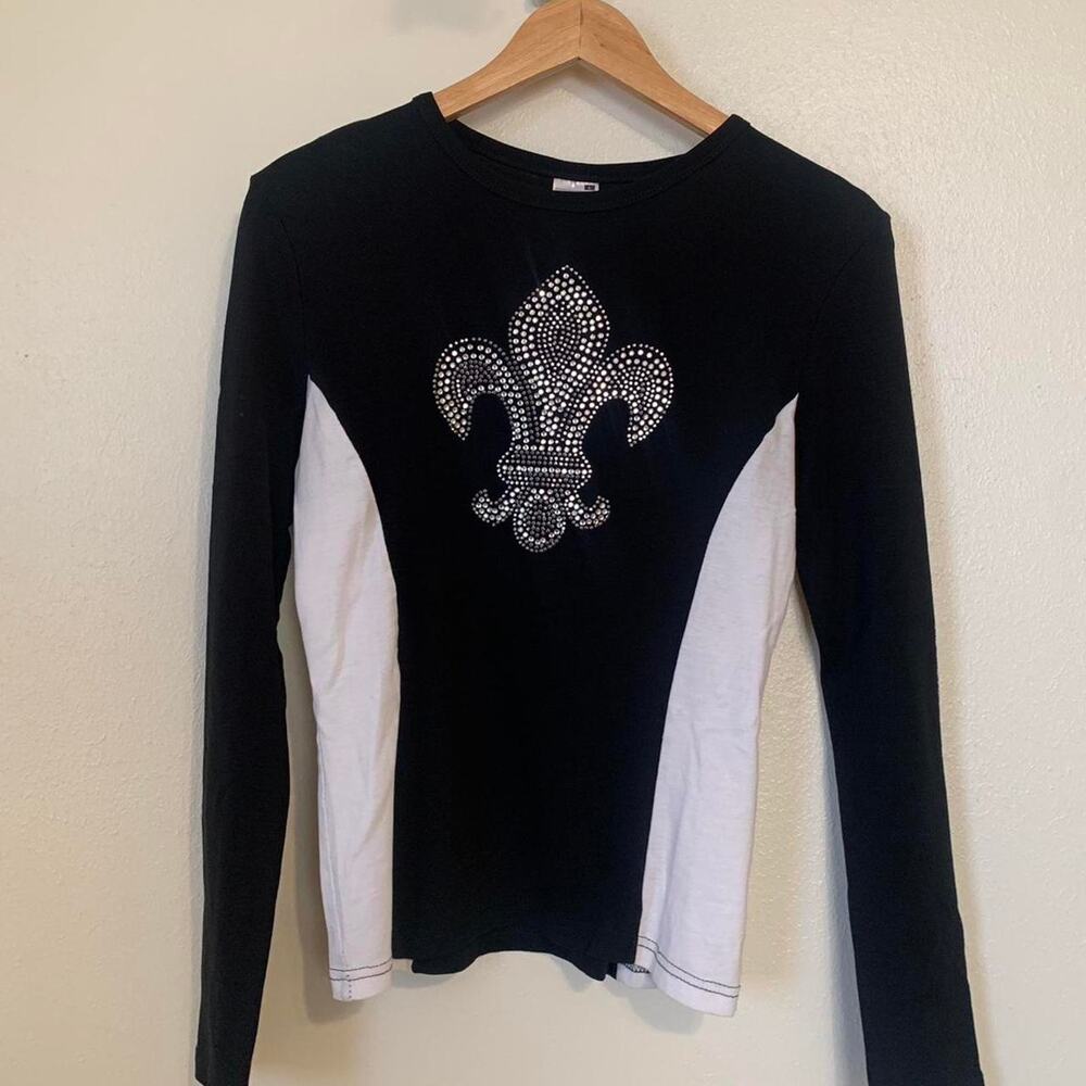 Vintage Sturgis Bike Rally Black and White Long sleeve T-shirt